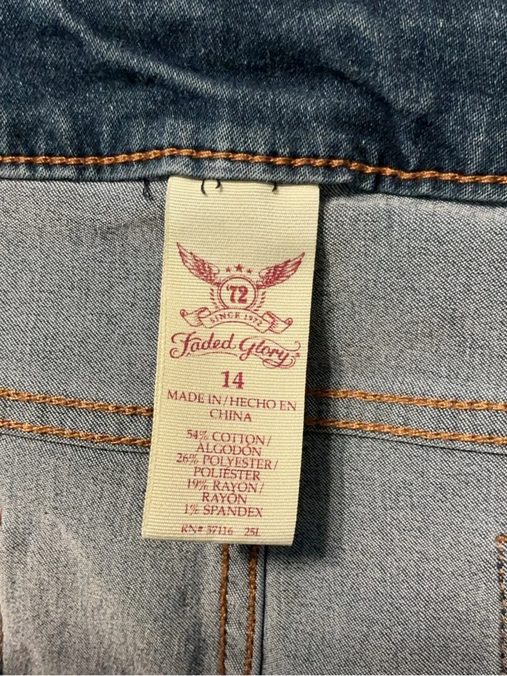 Faded Glory Jean Shorts
